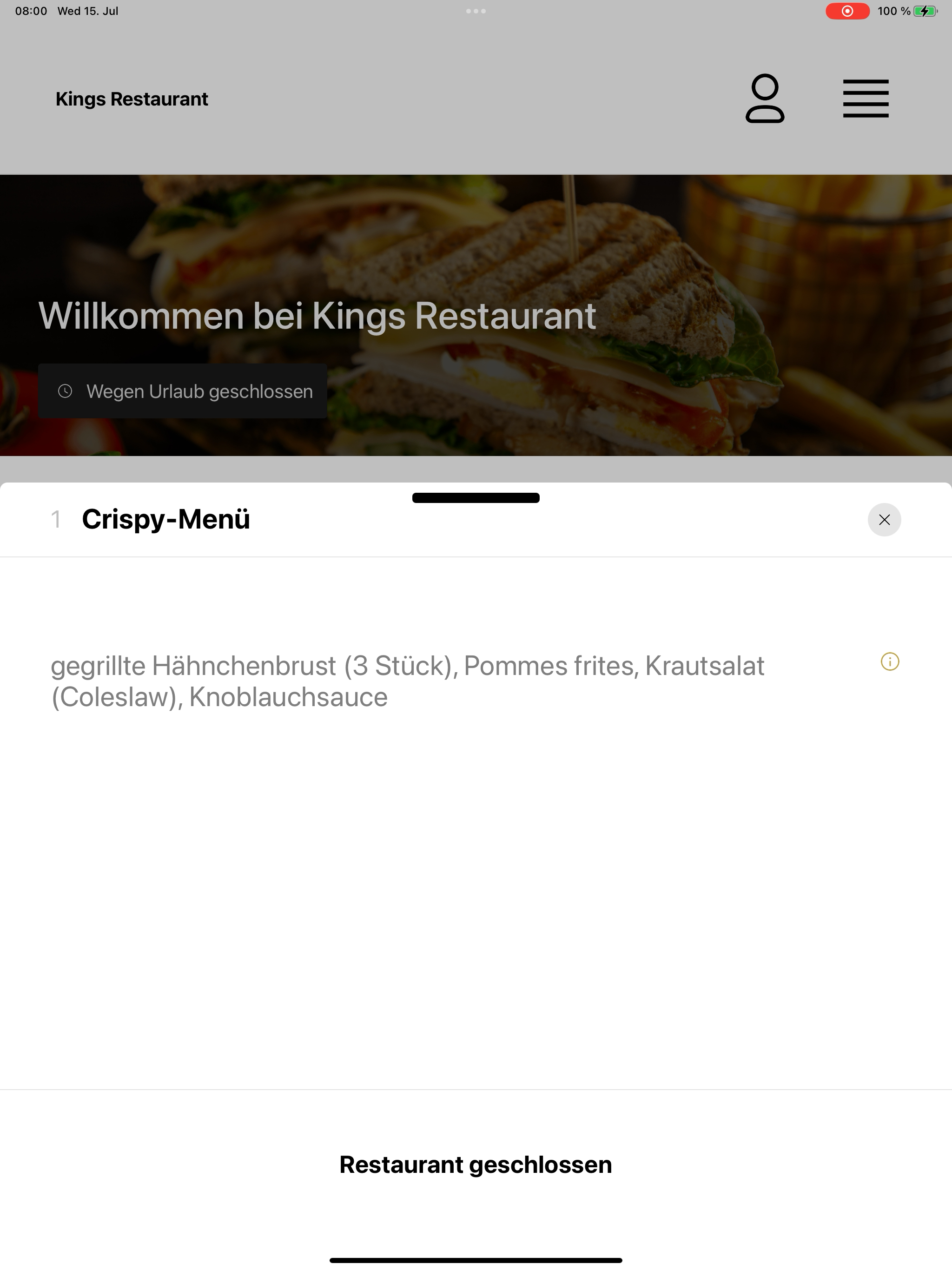 Kings Restaurant screenshot 8