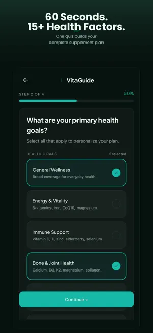 VitaGuide - Build Your Stack screenshot 3