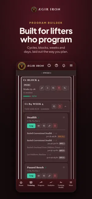 Ægir Iron screenshot 1
