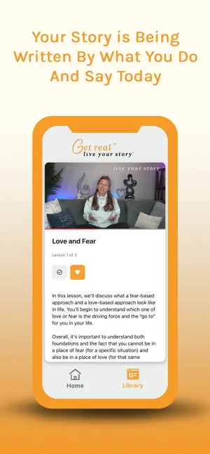 Get Real Live Your Story screenshot 2