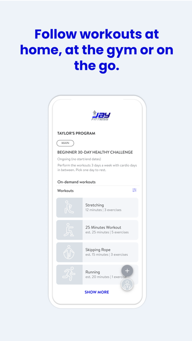 Jay Fitness Screenshot