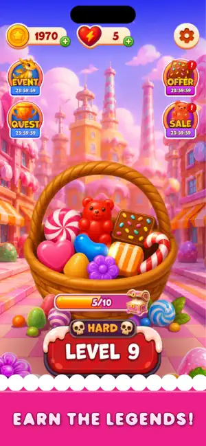 Merge Candies screenshot 2