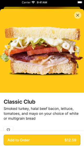 Jay's Deli iPhone screenshot 3 - Food & Drink app