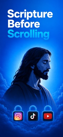 Bible Lock: Put God First iPhone screenshot 1