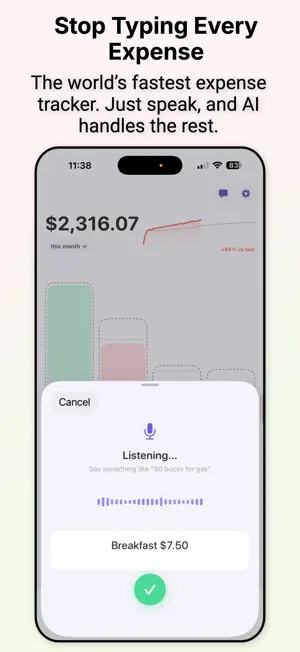 Expense Tracker - BujitAI screenshot 2