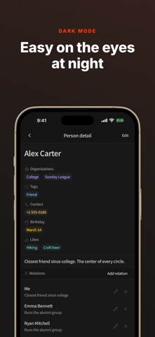 People Record: LinkNote Screenshot 4 of 7