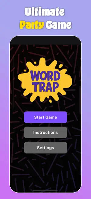 Unspeakable Party - WordTrap screenshot 1