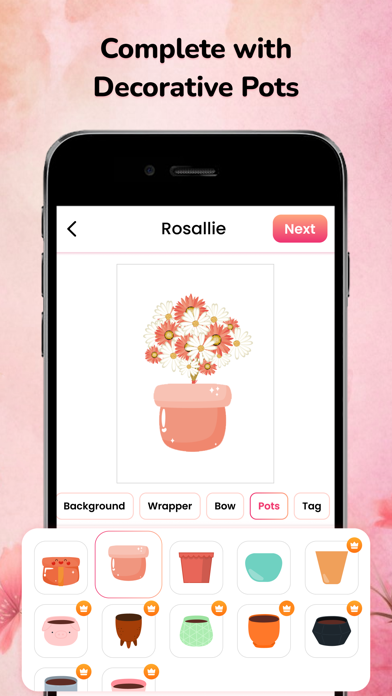 Flower Language Keyboard DIY Screenshot