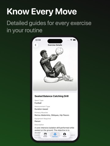 Huddle Sports iPad screenshot