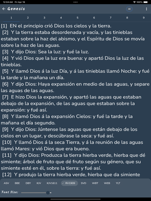 My BibleBible iPad screenshot 5 - Reference app