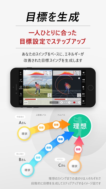 ブリヂストン ゴルフ-ゴルフスイング弾道・ゴルフスイング軌道 screenshot-4