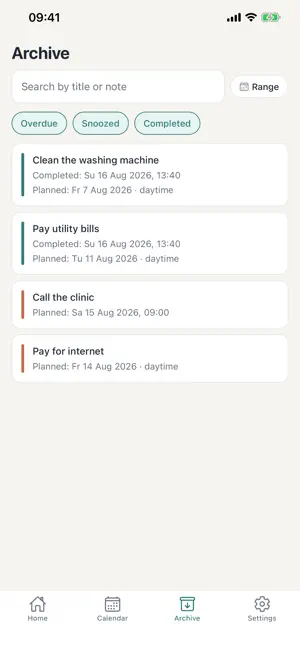 Domik: Reminders screenshot 4