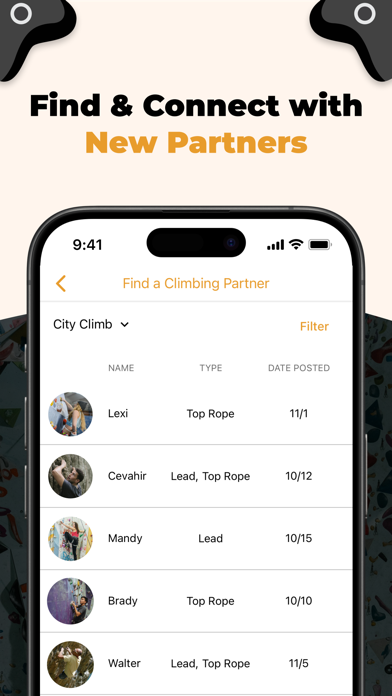 ClimbTime – Climbing Gym App iPhone screenshot 6 - Sports app