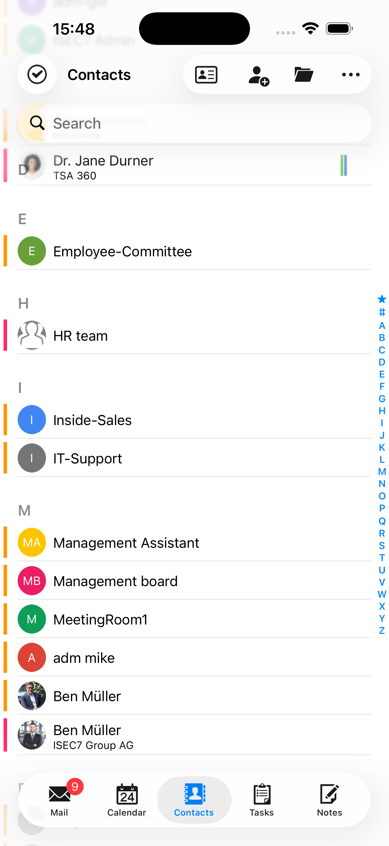 ISEC7 MAIL for Ivanti screenshot 5