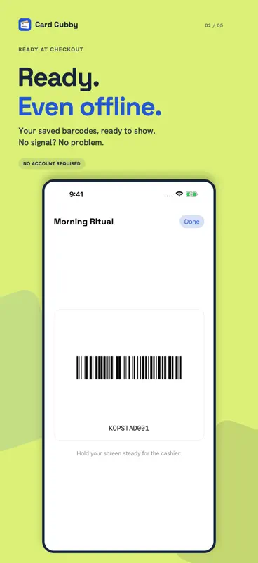 Card Cubby: Loyalty Wallet screenshot 2 of 5