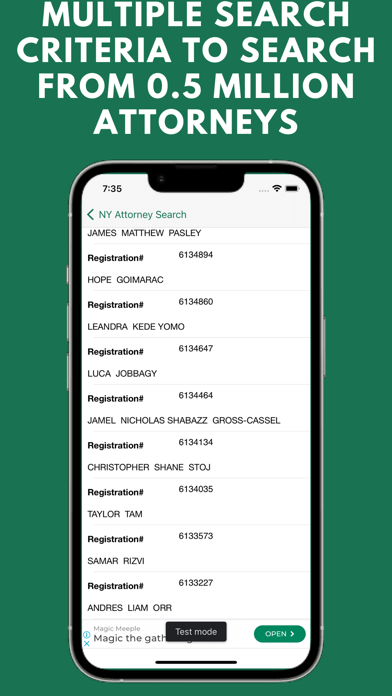 Attorney Finder - New York Screenshot
