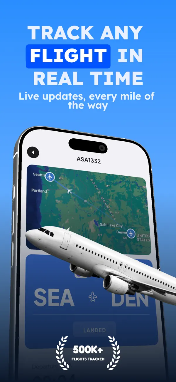Screenshot #1 pour AeroTrack: AI Flight Tracker
