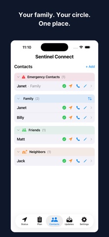 Sentinel: Connect screenshot
