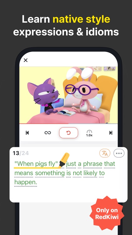 English Listening with RedKiwi screenshot-7