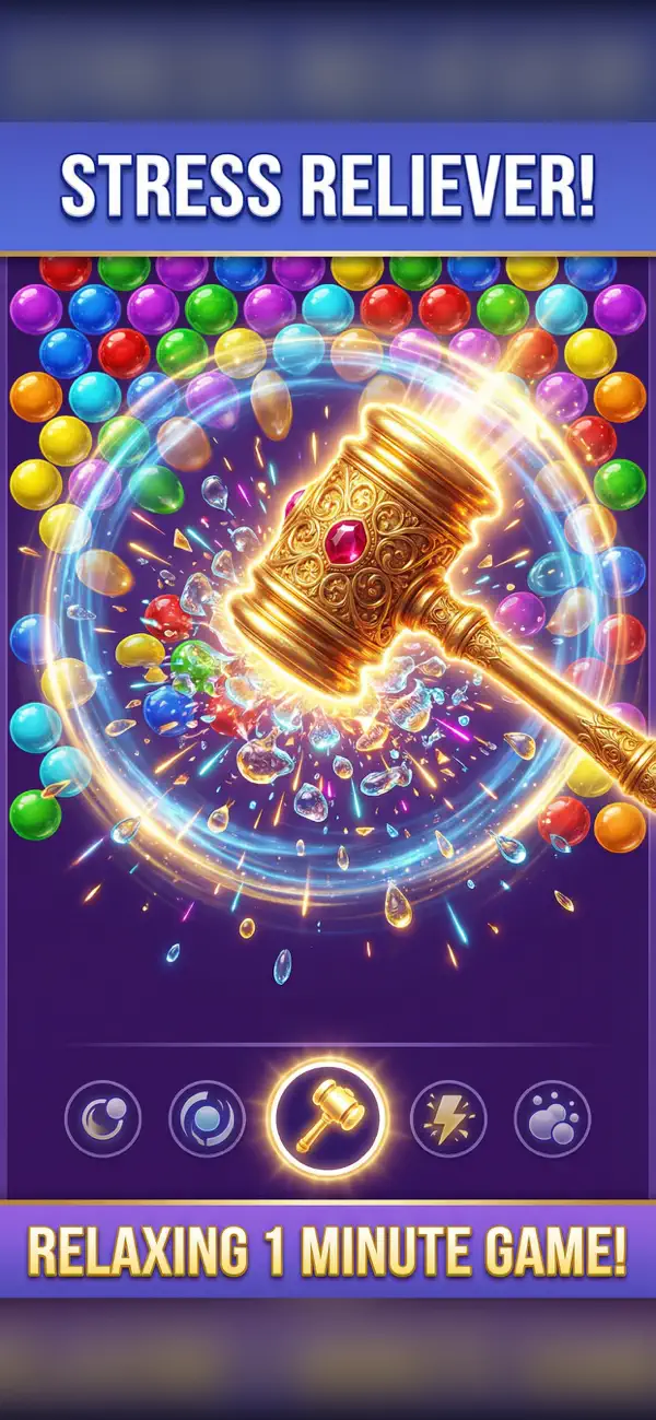 Screenshot #2 pour ASMR Puzzle Game: Royal Bubble