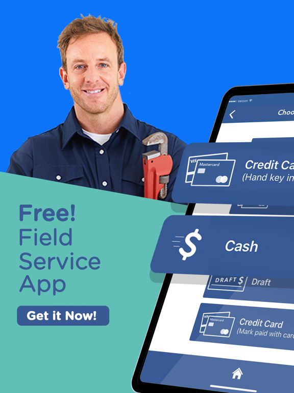 Invoice ASAP: Field Service iPad screenshot 1 - Business app