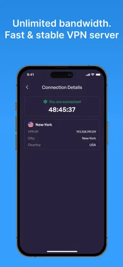 VPN - Super Unlimited Proxy ™ iPhone Ekran Görüntüsü 4
