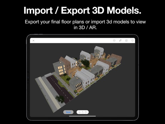 ARki: Building + Room Planner iPad screenshot 7 - Graphics & Design app