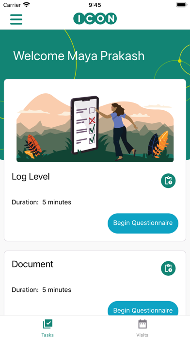 ICON Trial Connect Screenshot