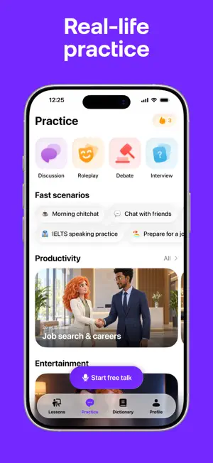 Praktika - AI Language Tutor screenshot 6