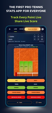 SmarTennis: Tennis Stats screenshot