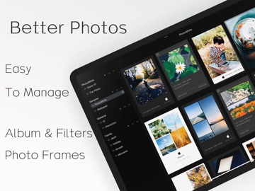 PhotoWhite: Album & Camera iPad screenshot