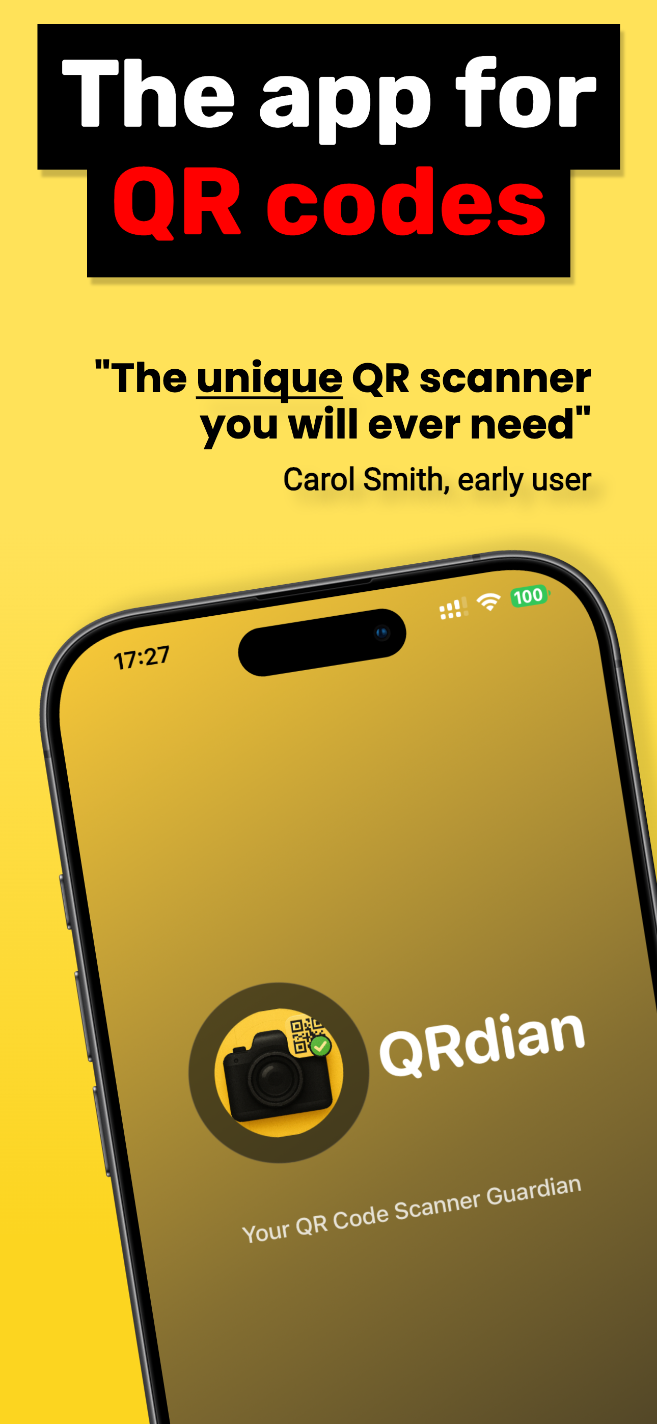 QRdian - Scan QR Codes Safely