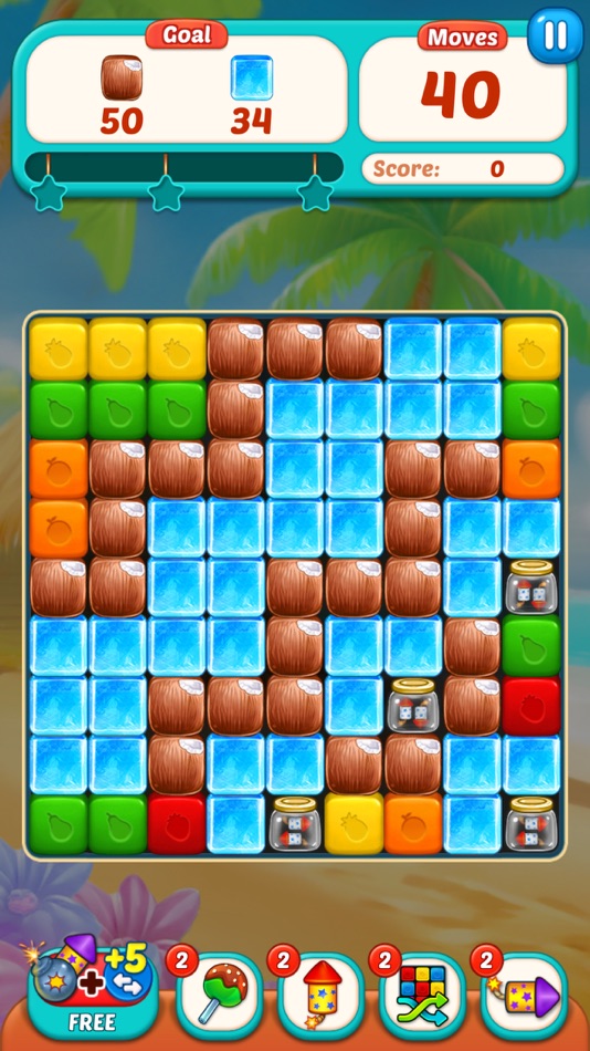 #6. Fruit Cube Blast: Match 3 Game (macOS) 由: RV AppStudios LLC