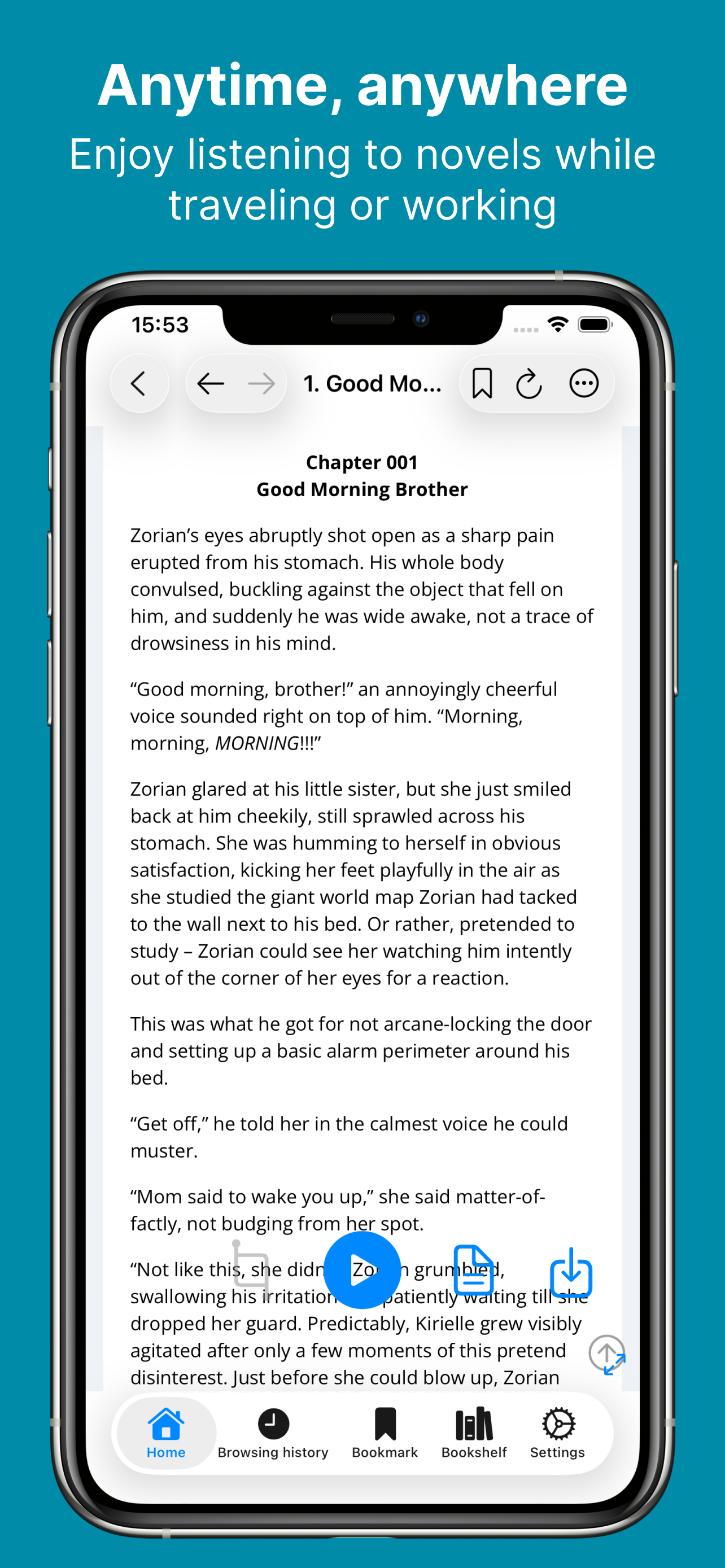 NovelVoice - Novels read aloud