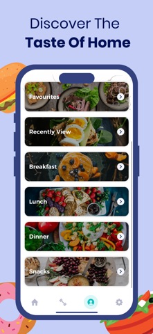 Meal Planner: Cooking Recipes iPhone screenshot