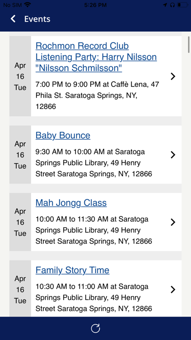 Discover Saratoga NY! iPhone screenshot 6 - Travel app