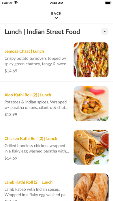 App screenshot