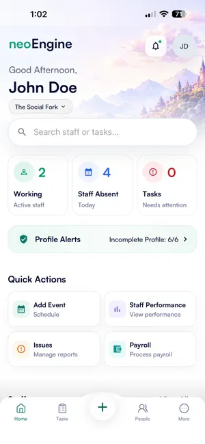 NeoEngine – Staff Ops & SOP screenshot 1