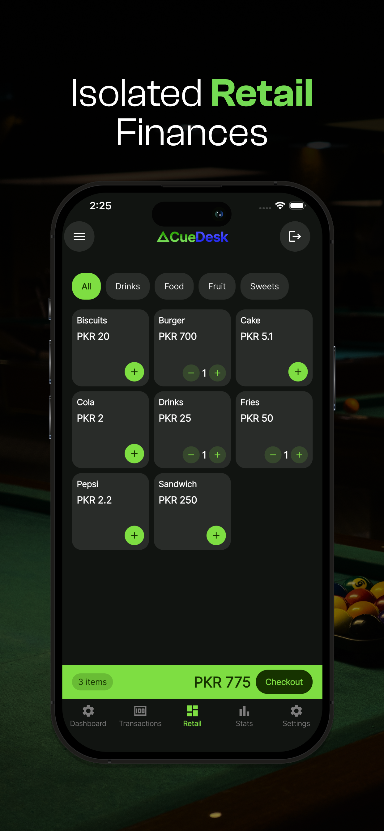CueDesk: Snooker Manager screenshot 3