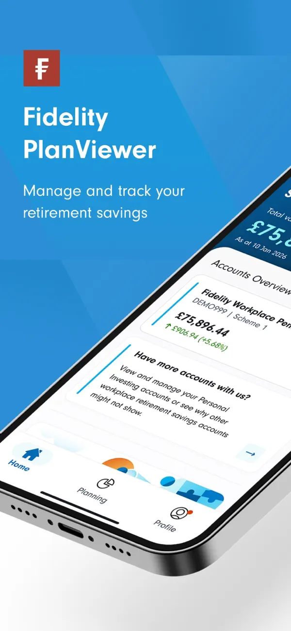 Screenshot #1 pour Fidelity PlanViewer
