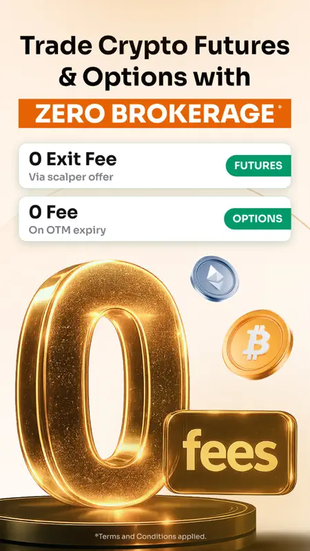 Delta Exchange: Crypto Options screenshot 5 of 8