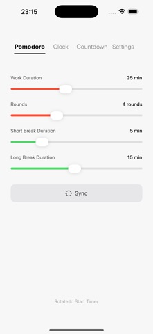 Tilt - Focus Timer & Clock Screenshot 2 of 4