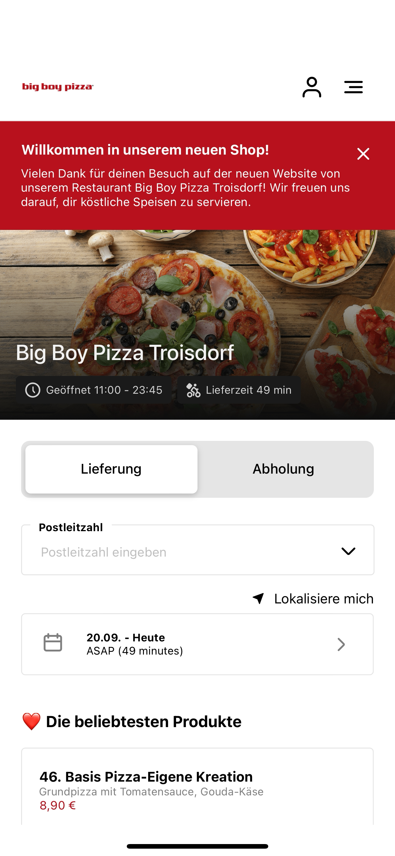 Big Boy Pizza Troisdorf DE