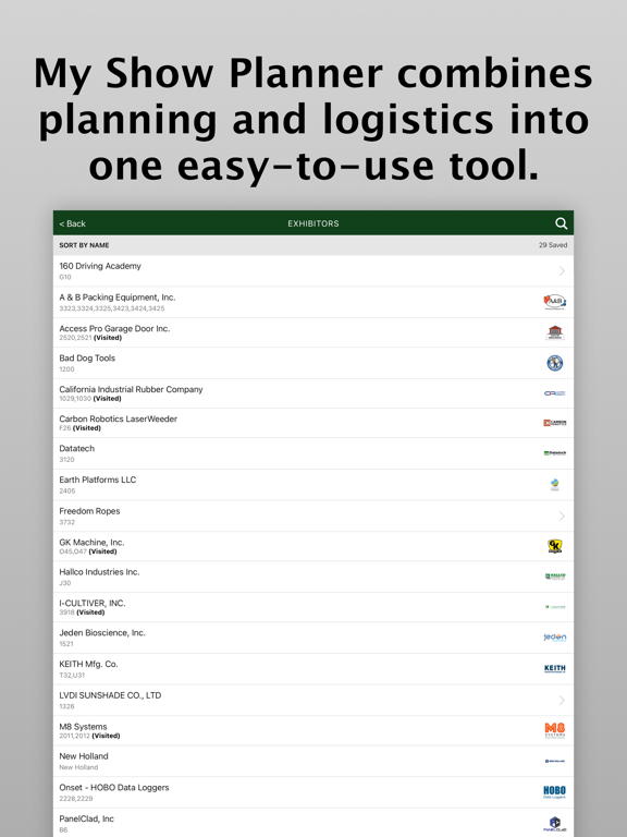 World Ag Expo® 2025 iPad screenshot 5 - Business app