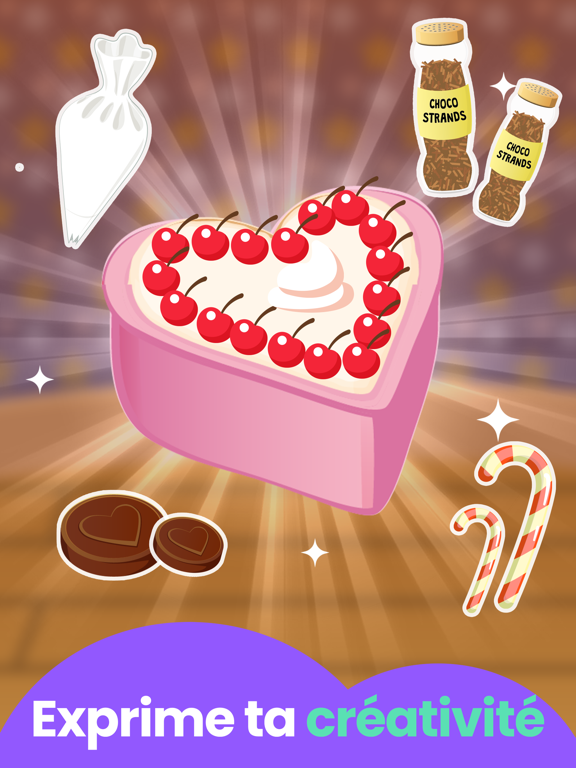 Screenshot #5 pour Jeux de gâteau: fille, garçon