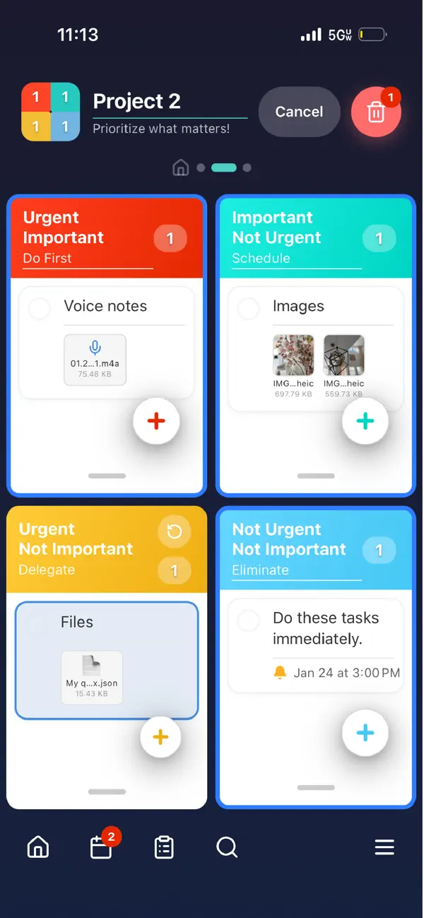 #5. Quadrix (iOS) By: Maher Ladsak