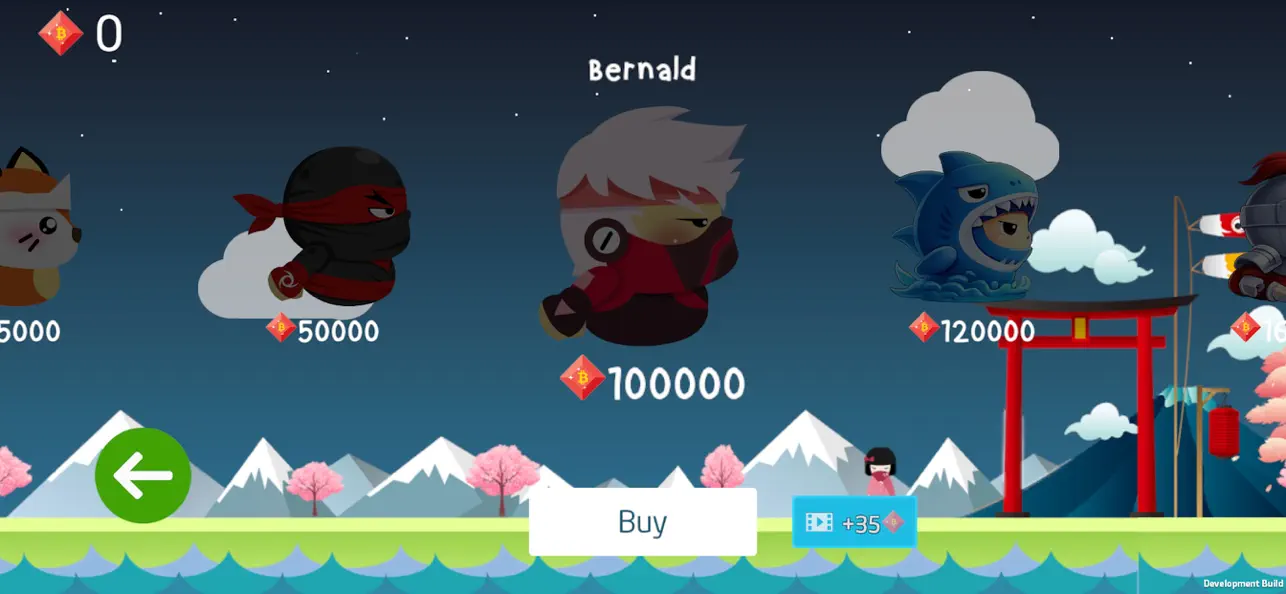 Screenshot #2 pour Ninja Jumping Go