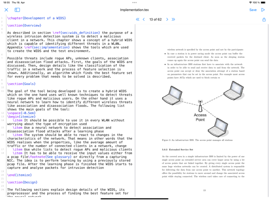 Screenshot #4 pour VerbTeX Pro LaTeX Editor