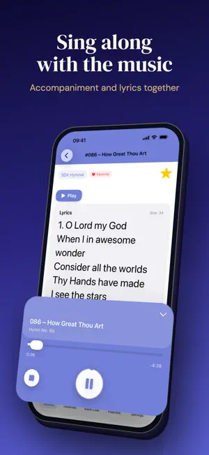 Official Adventist Hymnal screenshot 1