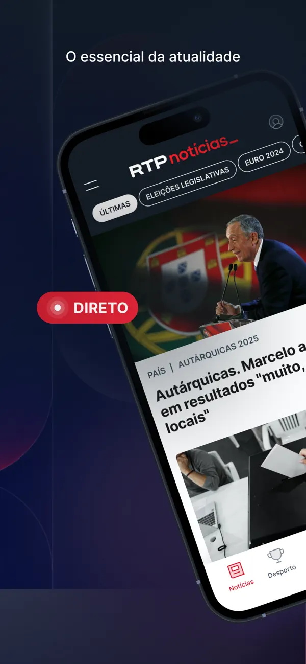 Screenshot #1 pour RTP Notícias